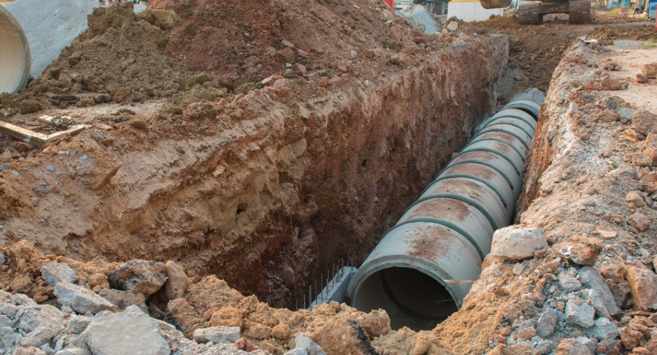 dranering schaktning ostertorp varmdo stockholm